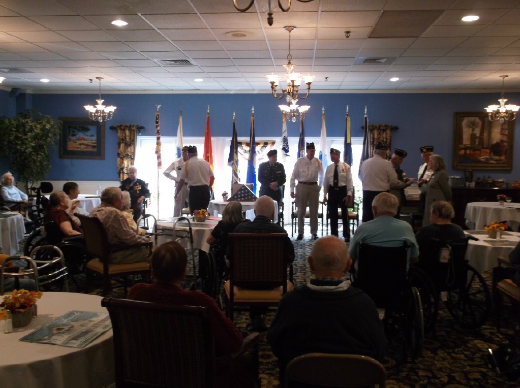 Veterans Day at Life Care Center